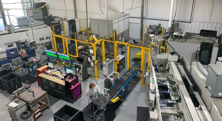 CNC Machine Shop Floor